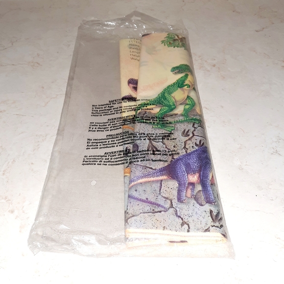 Dinosaur Tablecloth Tablecover Birthday Party Decor - Picture 3 of 5